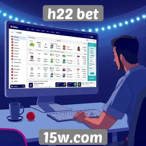 Experiência do usuário no site h22 bet